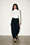 Black Barrel Cut Jean Trousers