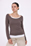 Athlete Long Sleeve Bluz 2-Piece Set - 5