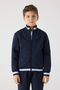 Boy Navy Blue Tracksuit Top - 3