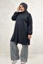 68080 Plus Size Basic Modal Tunic - Anthracite - 3