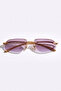 Ratuna Gold Purple Sunglasses - 4