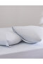 Blaise Double 100% Cotton Ranforce Printed Elastic Sheet Set - Blue - 4