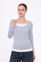 Athlete Long Sleeve Bluz 2-Piece Set - 5