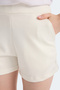 Angelic in Women's Ecru Shorts - 6