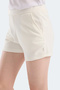 Angelic in Women's Ecru Shorts - 2