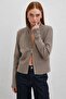 Women's Double Zipper Premium Quality Knitwear Cardigan - 3