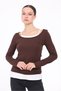 Athlete Long Sleeve Bluz 2-Piece Set - 3