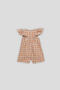 Baby Girl Mustard Overall - 3