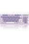 SKY98 Mechanical Gaming Keyboard, 96% Hot Swappable Cable Joint, Custom Creamy Keyboard with 5-Layer Sound Dampening, RGB Backlit, NKRO for Win/Mac
