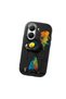 Poco X7 Pro Compatible Graffiti Style Black Cat Phone Case, Shockproof Silicone Case - 2
