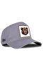 Bear Logo Gray Baseball Premium Hat