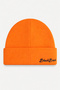 Orange Children's Beanie with Chameleon Logo - 2