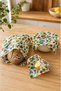 Beeswax Food Storage Cloth Set of 3 - 6