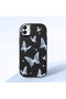 Samsung Galaxy A03 Compatible Elegant Butterfly Print Soft Silicone Case, Shock Absorption and Impact Protection