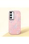 Samsung Galaxy S23 Compatible Elegant Butterfly Print Soft Silicone Case, Shock Absorption and Impact Protection
