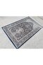 Anthracite Gray & Silver Bamboo Silk Prayer Rug - Prayer Mat - 80X125 cm Dmo94M - 4