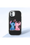 Cute Cartoon Figure Silicone Case Compatible with iPhone 12 Mini, Protects the Phone from Bumps and Scratches
