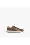 Men Leather Lace-Up Ankle Sneakers - 3