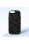 iPhone 7 Plus/8 Plus Compatible Soft Silicone Case with Bat Moon Star Print, Shock and Impact Protection