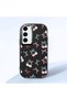 Samsung Galaxy S23 Compatible Colorful Ribbon Printed Soft Silicone Case, Shock Absorption and Impact Protection