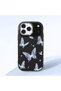 iPhone 17 Pro Compatible Elegant Butterfly Print Soft Silicone Case, Shock Absorption and Impact Protection