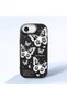 iPhone 17E Compatible Minimal Butterfly Pattern Soft Silicone Case, Shockproof