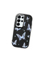 Samsung Galaxy S25 Ultra Compatible Elegant Butterfly Print Soft Silicone Case, Impact Protection - 2