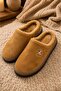 Men's Indoor House Slippers, Plush Inside, Warm, Soft Sole, Comfortable Winter Slippers - 2