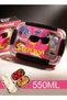 Kids Lunch Box 550ml 304 Stainless Steel Bento Box 3 Compartments Leak Proof Food Container with Fork Spoon BPA Free Cartoon Lunch Box for School Travel Picnic Boys Girls Girls (Rabbit)
