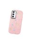 Samsung Galaxy A54 Compatible Colorful Ribbon Printed Soft Silicone Case, Shock Absorption and Impact Protection - 2