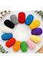 4 Ply Milk Cotton Yarn Set, 12 Colors x 20g, Soft 60% Cotton 40% Acrylic Blended Yarn for Crochet, Knitting, Amigurumi, Crochet Flowers, DIY Crafts & Baby Projects - 3