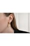 Nal Figured Steel Earrings for Women - 3