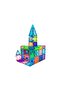 128 Pieces All Magnetic Building Blocks - Toy with Storage Box - 5