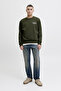 Jjmakoto Sweat Crew Neck Men's Sweatshirt - Stylish and Comfortable Design - 4