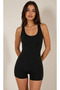 Women's Jumpsuit with Shorts Swimsuit Women's Swimmer Jumpsuit Swimsuit - 4