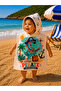 Children's Poncho Sea and Beach Towel with Hood 45×45 cm 0-3 Years - 4