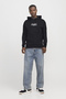 Jack&Jones Men's Sweatshirt 12268422 Black - 4