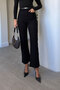 Loose-Fitting Jeans with Front and Back Pockets - Black - 6