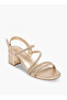 Women Embellished Block Heel Sandals - 2