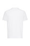 White Logo Printed Men's T-Shirt - 2