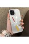iPhone 13 Pro Max Compatible Hard Acrylic Back Silicone Edge Lens Protection Stylish Print Case - 2