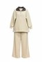 Oslo Comfort Set – Selanik Fabric Double Set Cream - 7