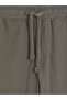 Men's linen-look trousers - 2