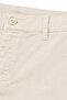 Above Knee Cotton Shorts Cream - 2
