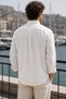 Men's Slim Fit Solid Long-Sleeve Shirt - Mint - 3