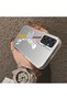 Samsung Galaxy A24 Compatible Hard Acrylic Back Silicone Edge Lens Protection Stylish Print Case - 4