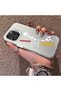 iPhone 16 Pro Max Compatible Hard Acrylic Back Silicone Edge Lens Protection Stylish Print Case - 3