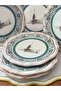 Maiden's Tower 6-Piece 20 cm Porcelain Cake Plate - 5