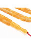 Baltic Amber Rosary with Inclusions –72 Beads 7.5/11.5mm Barrel Prayer Tasbih 33g - 2