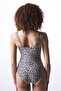 Leopar Desenli Push Up Mayo - 2